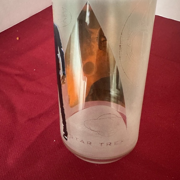 Star Trek Spock Collectible Glass Leonard Nimoy Zachary Quinto 2008 6 Inch - Picture 6 of 9